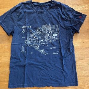 Brandy Melville NYC map tee